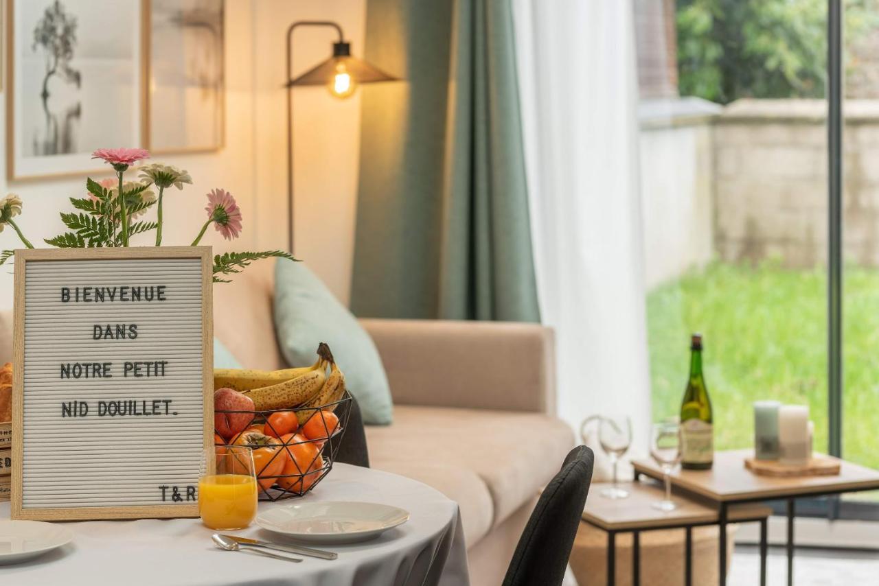 Le Nid Douillet : Superbe Appartement + Jardin Privatif Руан Экстерьер фото